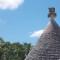 Traditional stone house Trullo Apluvia