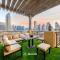 Manzil - Cozy 2BR Penthouse with Private Terrace and Full Burj View in Downtown - دبي