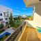 Diamond of Mekkade, Sea view with swimming pool