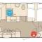 Mobil-home spatieux 8pers - BRUME
