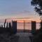 SUNRISE BEACH VILLA, - garden gate opens onto the beach - Potámion
