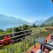 Appartamento Tivano, balcone con vista lago