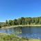 Cottage with beautiful nature, open landscape, forest and lakes