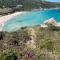 Carrabean sea in the North of Sardegna, with swimming pool