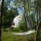 Glamping Biała Czapla z balią nad jeziorem czorsztyńskim