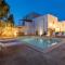 Courtyard with pool