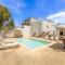 Courtyard with pool