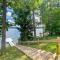 Central Lake House with Private Dock Walk to Area Hot Spots