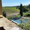 Piscine chauffée au calme sur un domaine viticole familial grande maison climatisation - Mondragon