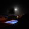 Moon in the garden