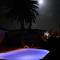 Moon in the garden