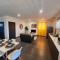 Modern sunshine yellow apartment with nature views
