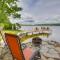 Waterfront Raymond Vacation Rental with Boat Dock!