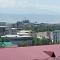 White apartment with panoramic view in the center
