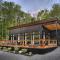 KALLM-Mont-Tremblant chalet with hot tub, pond & beach on private 7acre estate