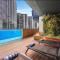 2BR 2 BATH, Southbank, City View, Lvl 31