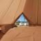 Bell tent in the vineyard with spectacular view - Ortezzano