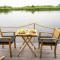 Schwimmpod an der Peene