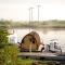 Schwimmpod an der Peene