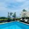 Sea view Villa with big swimming pool and private beach