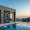 Sigma Villa, Private Swimming Pool Garden, Panoramic Sunset - Rethymno
