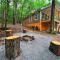 Coyote Cabin at Woodland Retreat at DeSoto beside DeSoto State Park