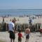 Familie bungalow op vakantiepark bij zee