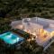 Villa Dalmatina Hill House - private pool, sea and hill view, rooftop terrace, free parking - Каштела