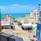 Cobertura aconchegante 3 quartos excelente vista mar! 80 metros do mar em Meia Praia - Itapema