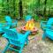 Serene Broken Bow Cabin with Hot Tub and Fire Pit - Stephens Gap