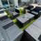 BnGo I Immense RoofTop Lyon I 2 chambres, 4 places parkings, 2 immenses terrasses, 8 personnes