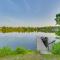 Lakefront Birchwood House with Deck and Fire Pit!