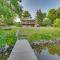 Lakefront Birchwood House with Deck and Fire Pit!