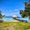 Cabaña con muelle privado en la Laguna de Bacalar