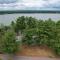 Lakefront Chetek Haven Dock, Screened Gazebo - Chetek