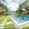 Villa Harmonia Pool and BBQ Steps to Beach