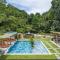 Villa Harmonia Pool and BBQ Steps to Beach