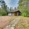 Woodland Cabin with Fishing, ATV and Snowmobile Trails - Lake Nebagamon