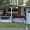 Cozy private caravan on our lawn