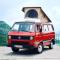 Alpha Campers Montenegro - Our Red Westfalia Bus