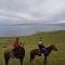 Song Kol lake, Flex Travel yurt camp, horse riding