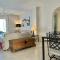Blue House in Guadalmina Baja, with a large terrace overlooking the Golf