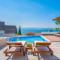 Luxury VILLA BANE, heated private pool and jacuzzi, sandy beach 120m far, 12 pax