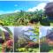 Gîte 4 étoiles, la Vieille Sucrerie St Claude Guadeloupe, Jacuzzi Spa privatif, vue exceptionnelle sur la mer des Caraïbes - Basse-Terre