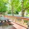 Walk to Beaches Tree-Lined Pocono Lake Retreat!