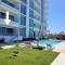 Seafront Condo Pool and Jacuzzi