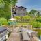 Lakefront Queensbury Home Kayaks and Boat Dock