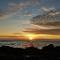 Greenage Seaview Bay Villa with stunning sunset