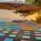 Greenage Seaview Bay Villa with stunning sunset