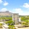 Diamond Head View at Waikiki Sunset with Parking